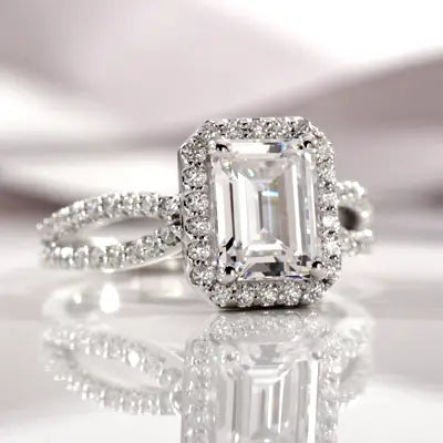 create a custom designer lab diamond engagement ring