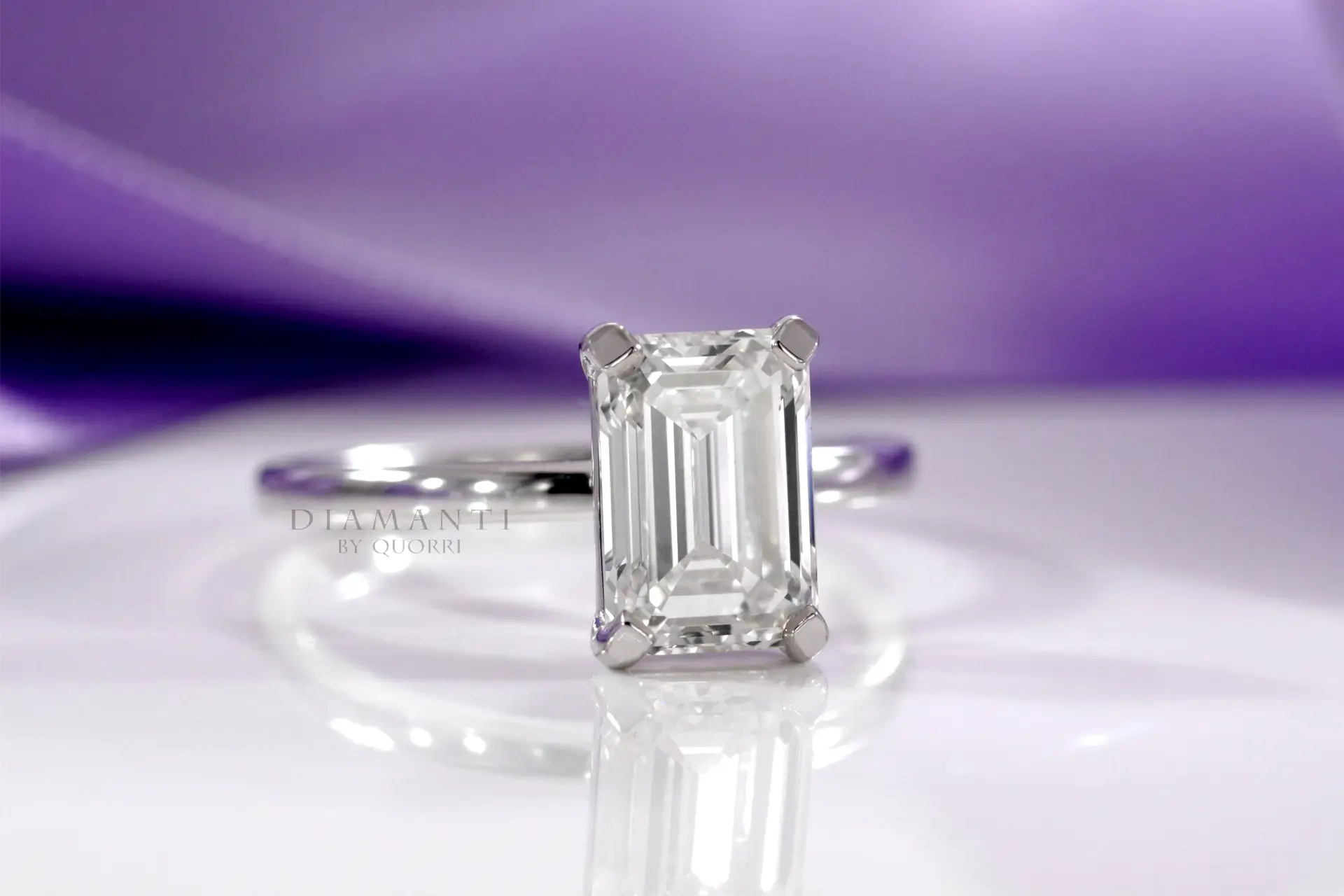 affordable petite promise emerald engagement rings Quorri