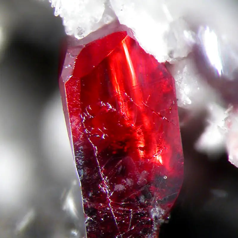 low cost affordable custom blood red cultured lab grown ruby at Quorri