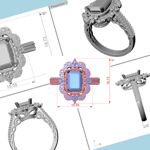 custom design your ring or jewelry at Quorri