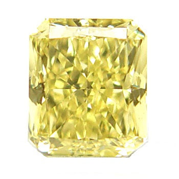 radiant cut canary yellow lab grown sapphire Quorri Canada