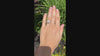 3 carat platinum affordable designer accented cushion lab diamond engagement ring Quorri