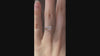 1.5 carat affordable 4 prong 18k white gold lab diamond engagement ring Quorri Canada