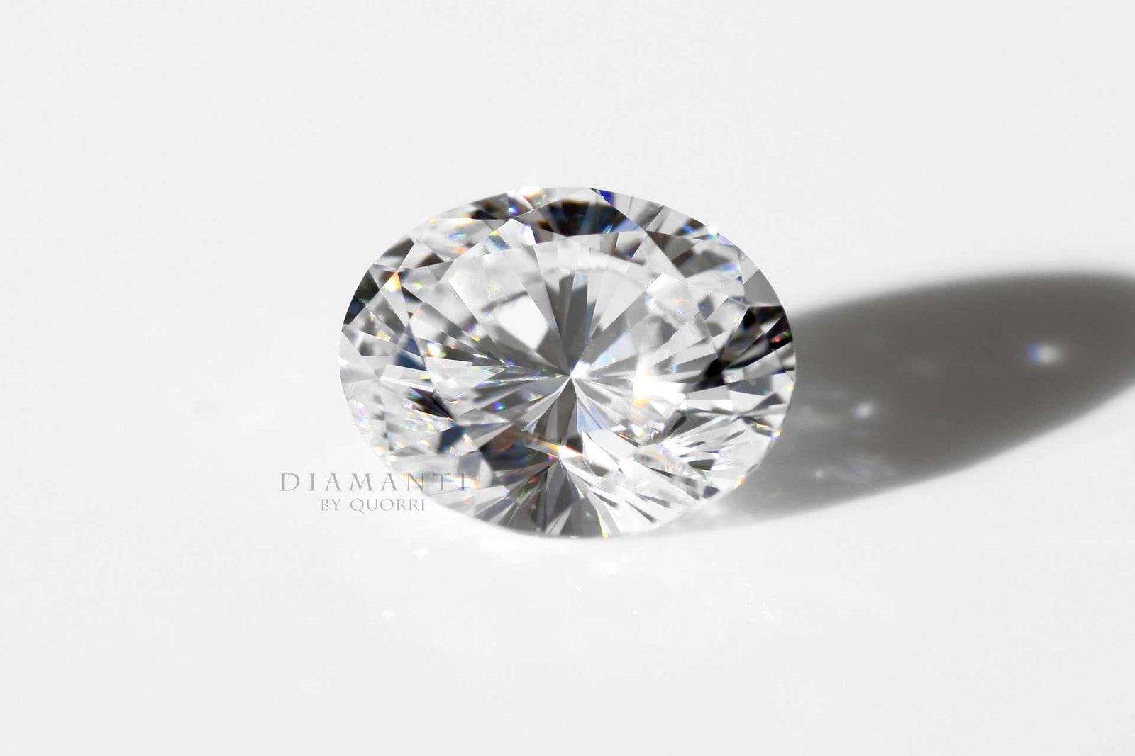 oval lab grown diamonds at Quorri