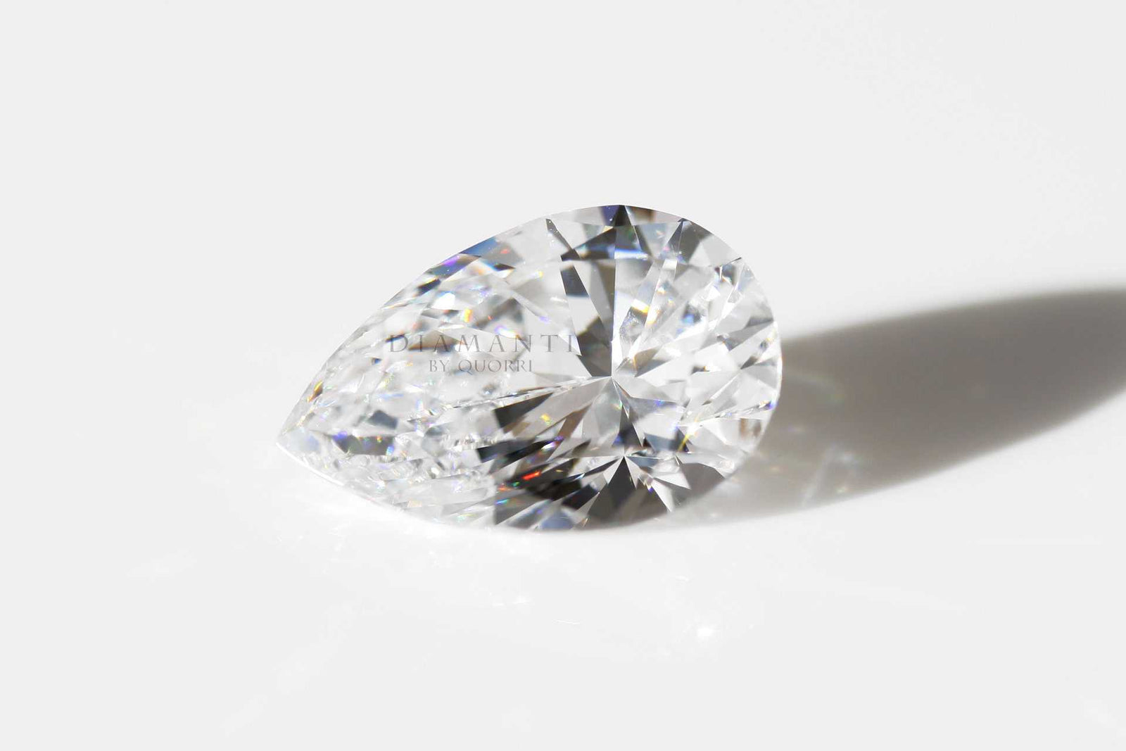 pear lab grown diamonds at Quorri Canada