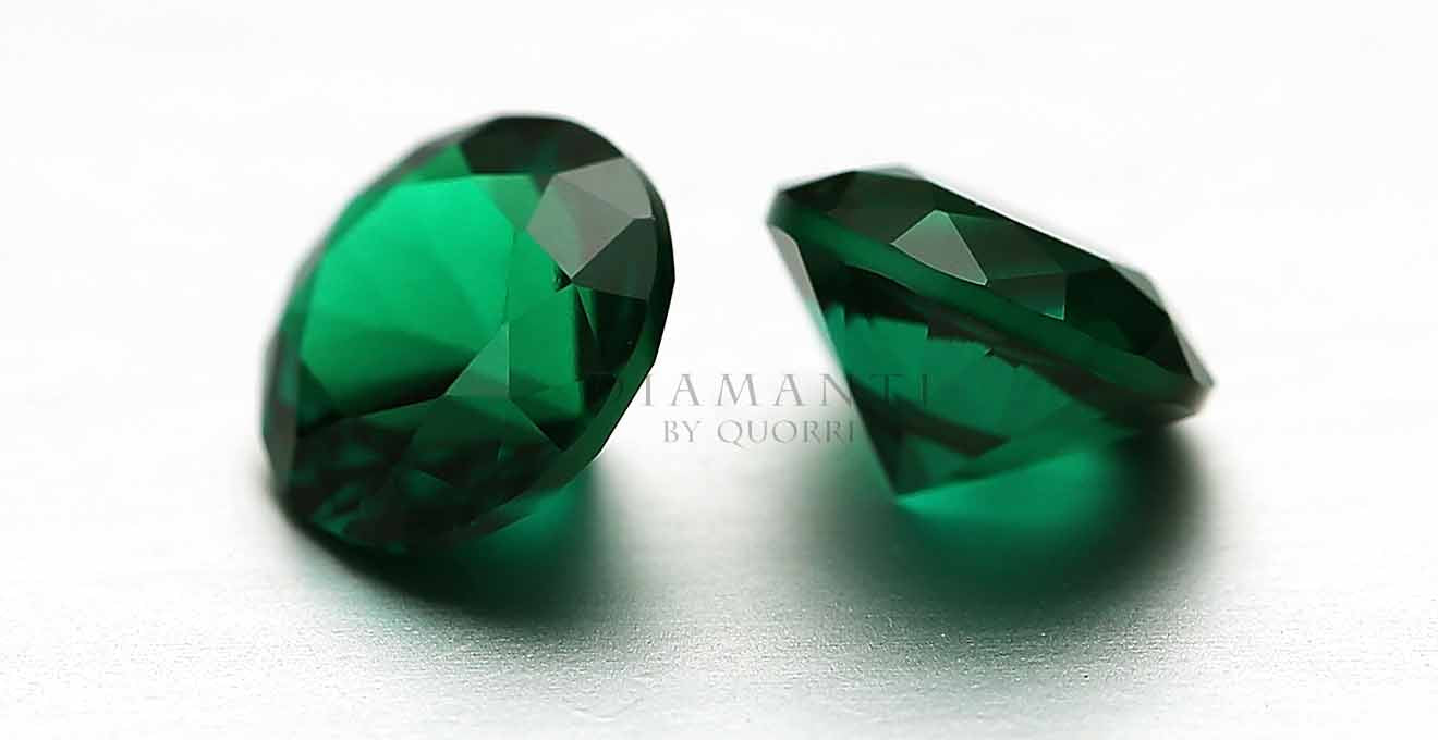  Zambian lab grown cultured emerald made in Canada