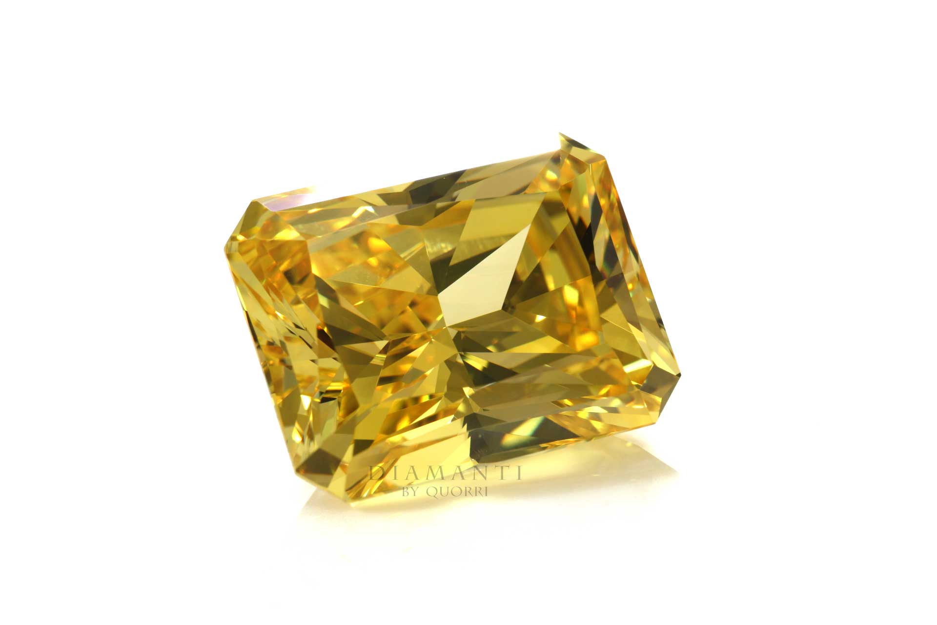 Cultured Lab Grown Yellow Sapphire