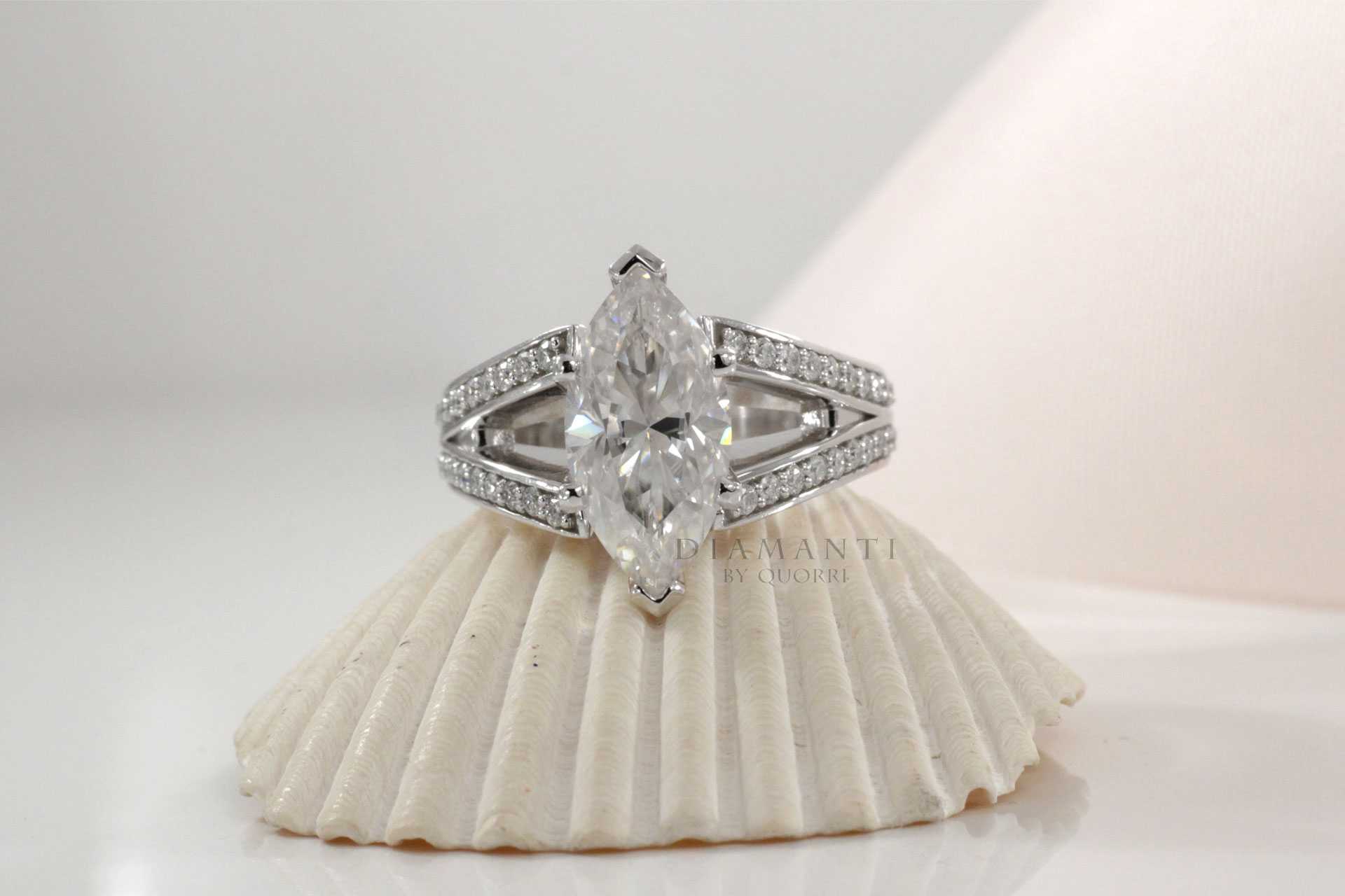 affordable marquise cut diamond engagement rings